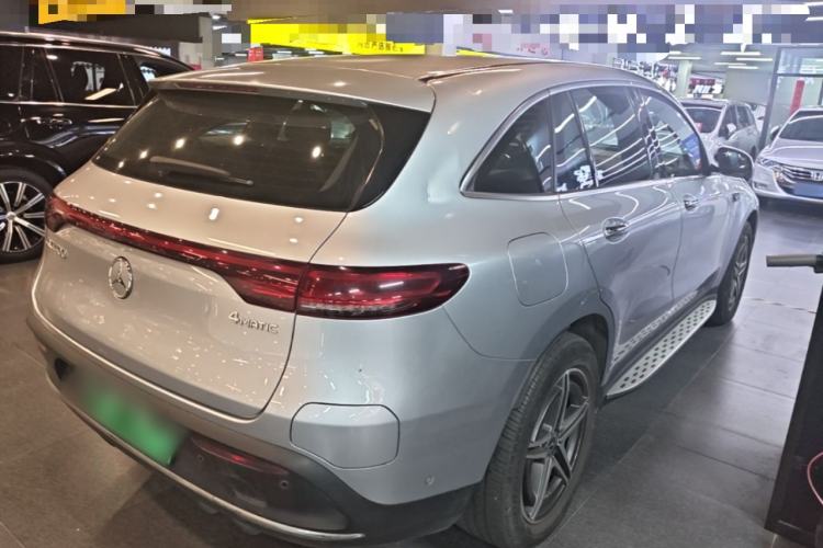 Used Mercedes-Benz EQC 2020 EQC 400 4MATIC Rear Right 45 Deg