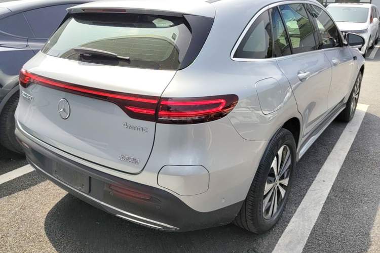 Used Mercedes-Benz EQC 2020 EQC 350 4MATIC Rear Right 45 Deg
