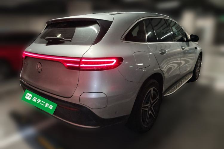 Used Mercedes-Benz EQC 2020 EQC 400 4MATIC Rear Right 45 Deg
