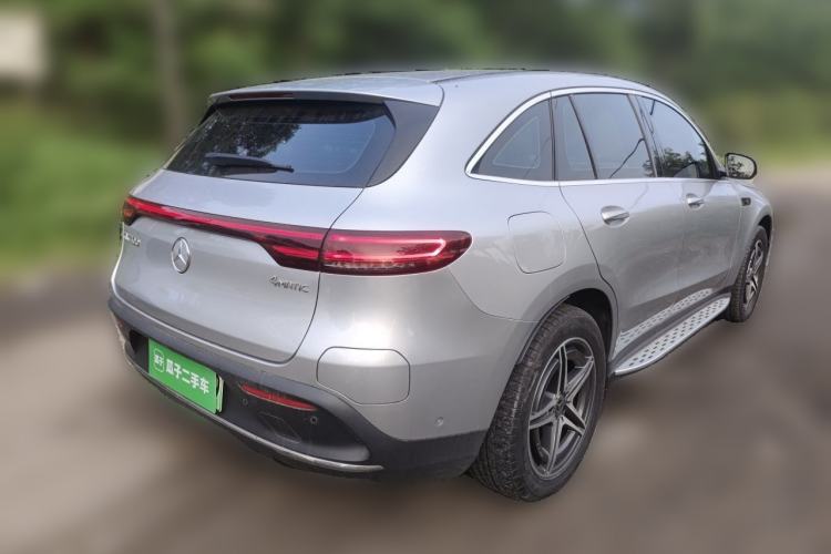 Used Mercedes-Benz EQC 2020 EQC 400 4MATIC Rear Right 45 Deg