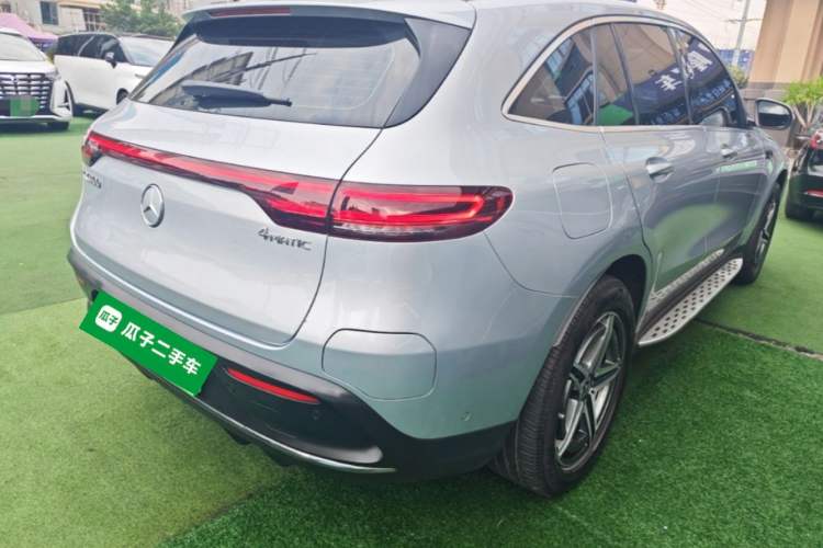 Used Mercedes-Benz EQC 2020 EQC 400 4MATIC Rear Right 45 Deg