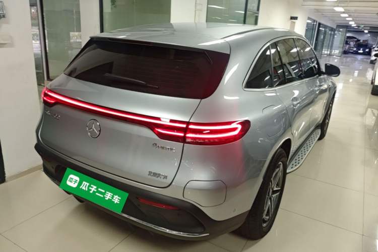 Used Mercedes-Benz EQC 2020 EQC 400 4MATIC Rear Right 45 Deg
