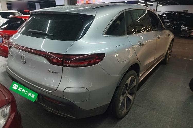 Used Mercedes-Benz EQC 2020 EQC 350 4MATIC Rear Right 45 Deg