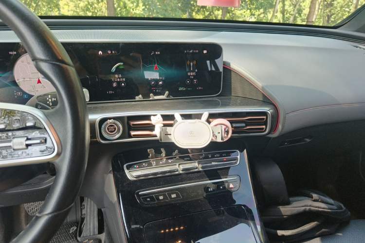 Used Mercedes-Benz EQC 2020 EQC 400 4MATIC Audio And AC Panel