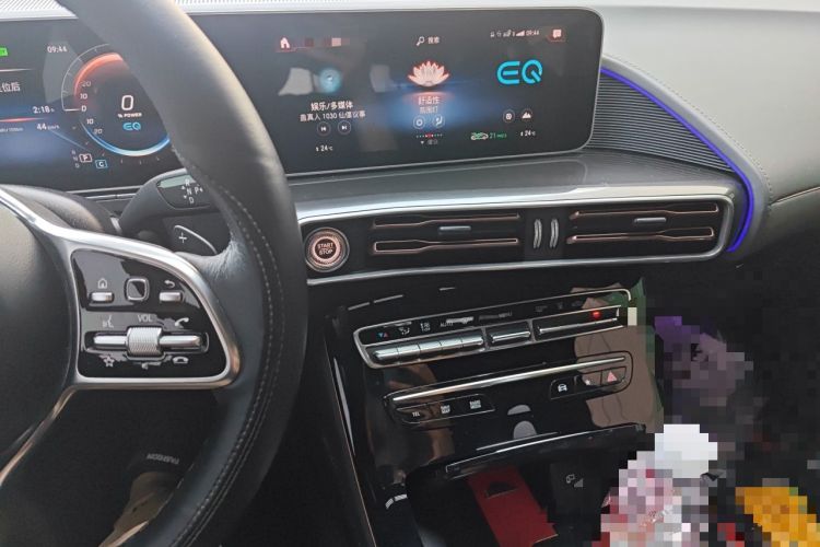 Used Mercedes-Benz EQC 2020 EQC 350 4MATIC Audio And AC Panel