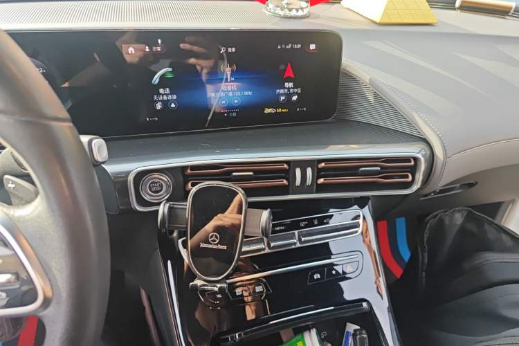 Used Mercedes-Benz EQC 2020 EQC 400 4MATIC Audio And AC Panel