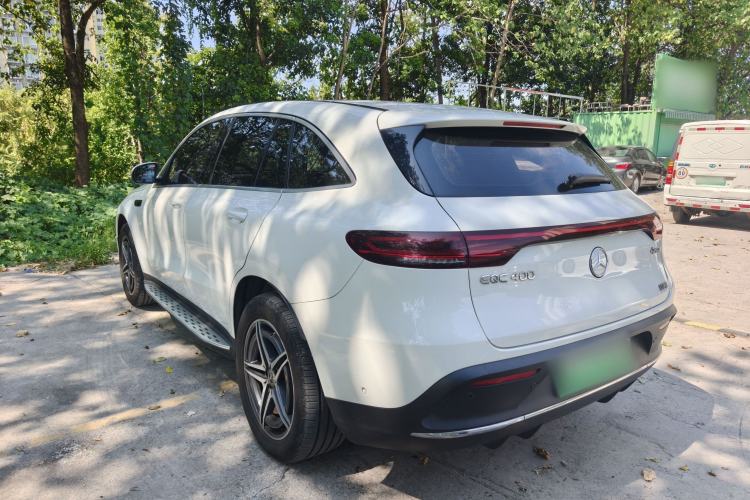 Used Mercedes-Benz EQC 2020 EQC 400 4MATIC Rear Left 45 Deg