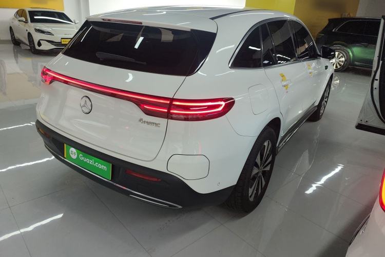 Used Mercedes-Benz EQC 2020 EQC 350 4MATIC Rear Right 45 Deg