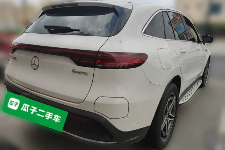 Used Mercedes-Benz EQC 2020 EQC 400 4MATIC Rear Right 45 Deg