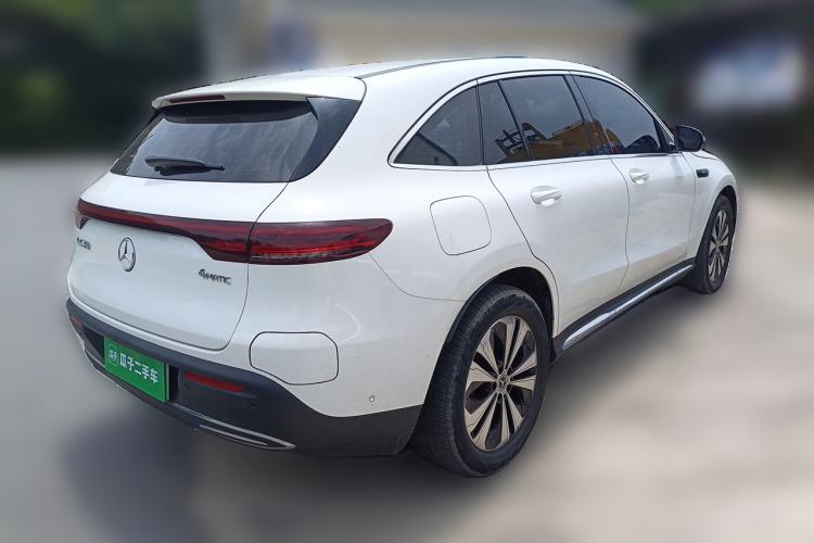 Used Mercedes-Benz EQC 2020 EQC 350 4MATIC Rear Right 45 Deg