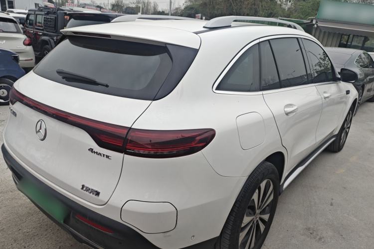 Used Mercedes-Benz EQC 2020 EQC 350 4MATIC Rear Right 45 Deg