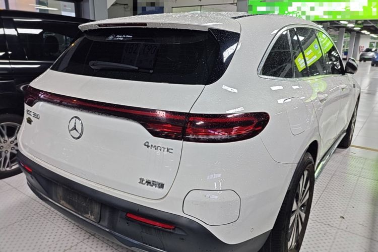 Used Mercedes-Benz EQC 2020 EQC 350 4MATIC Rear Right 45 Deg