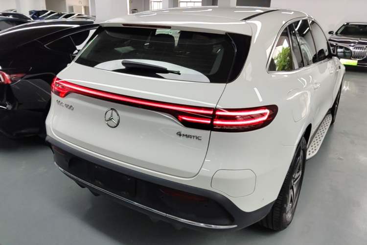 Used Mercedes-Benz EQC 2020 EQC 400 4MATIC Rear Right 45 Deg