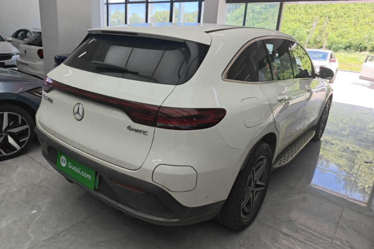 Used Mercedes-Benz EQC 2020 EQC 400 4MATIC Rear Right 45 Deg