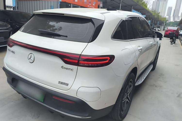 Used Mercedes-Benz EQC 2020 EQC 400 4MATIC Rear Right 45 Deg