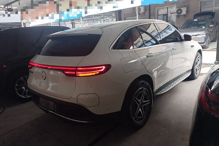 Used Mercedes-Benz EQC 2020 EQC 400 4MATIC Rear Right 45 Deg
