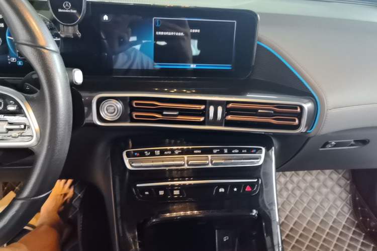 Used Mercedes-Benz EQC 2021 EQC 350 4MATIC Audio And AC Panel
