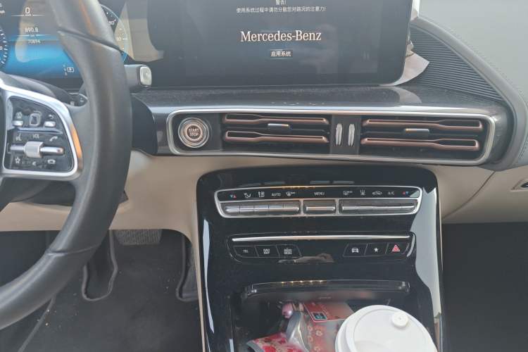 Used Mercedes-Benz EQC 2021 EQC 400 4MATIC Audio And AC Panel