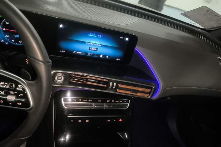 Used Mercedes-Benz EQC 2021 EQC 400 4MATIC Audio And AC Panel