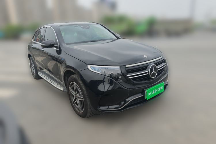 Used Mercedes-Benz EQC 2021 EQC 400 4MATIC Front Right 45 Deg