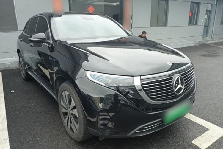 Used Mercedes-Benz EQC 2021 EQC 350 4MATIC Front Right 45 Deg
