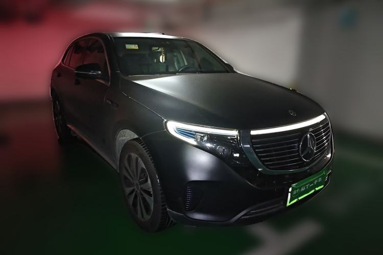 Used Mercedes-Benz EQC 2021 EQC 350 4MATIC Front Right 45 Deg