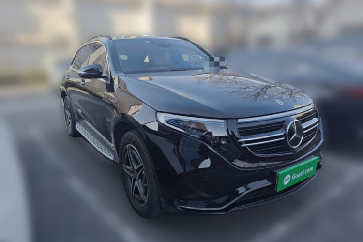 Used Mercedes-Benz EQC 2021 EQC 400 4MATIC Front Right 45 Deg