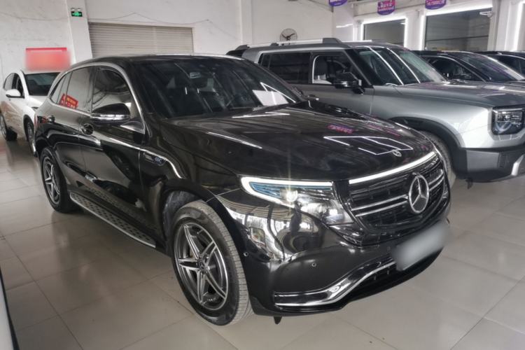 Used Mercedes-Benz EQC 2021 EQC 400 4MATIC Front Right 45 Deg