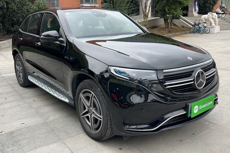 Used Mercedes-Benz EQC 2021 EQC 400 4MATIC Front Right 45 Deg