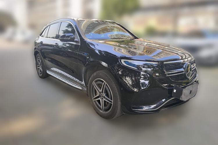 Used Mercedes-Benz EQC 2021 EQC 400 4MATIC Front Right 45 Deg