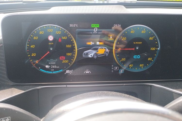 Used Mercedes-Benz EQC 2021 EQC 400 4MATIC Instrument Cluster