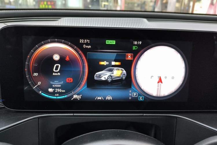 Used Mercedes-Benz EQC 2021 EQC 400 4MATIC Instrument Cluster