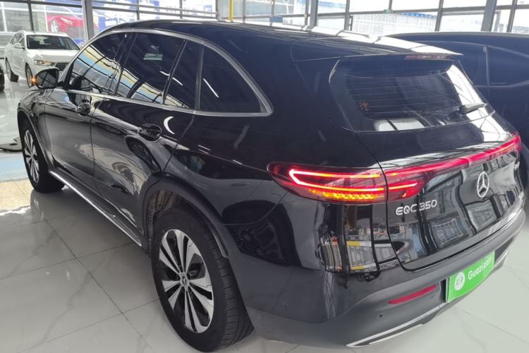 Used Mercedes-Benz EQC 2021 EQC 350 4MATIC Rear Left 45 Deg