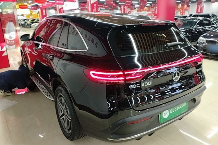 Used Mercedes-Benz EQC 2021 EQC 400 4MATIC Rear Left 45 Deg