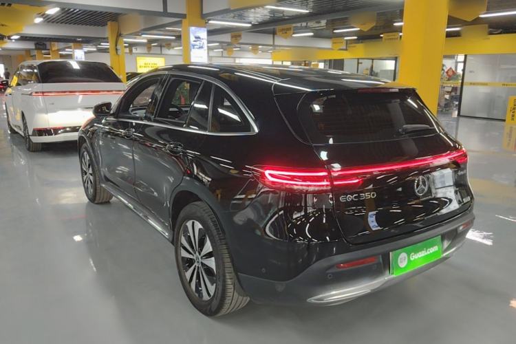 Used Mercedes-Benz EQC 2021 EQC 350 4MATIC Rear Left 45 Deg