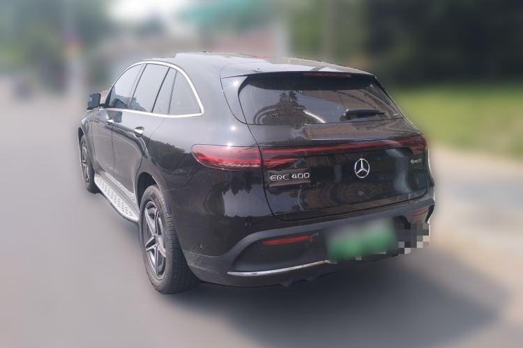 Used Mercedes-Benz EQC 2021 EQC 400 4MATIC Rear Left 45 Deg