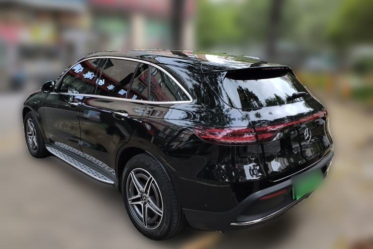 Used Mercedes-Benz EQC 2021 EQC 400 4MATIC Rear Left 45 Deg
