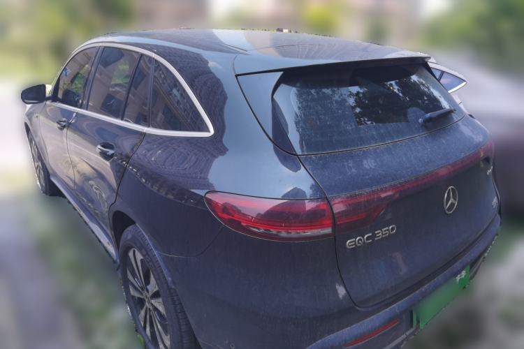 Used Mercedes-Benz EQC 2021 EQC 350 4MATIC Rear Left 45 Deg