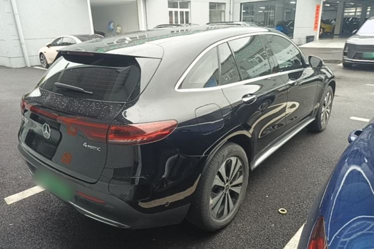 Used Mercedes-Benz EQC 2021 EQC 350 4MATIC Rear Right 45 Deg