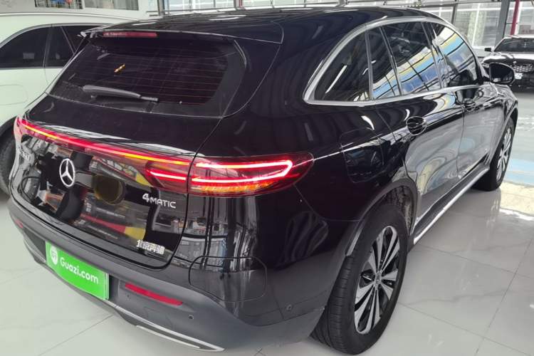Used Mercedes-Benz EQC 2021 EQC 350 4MATIC Rear Right 45 Deg