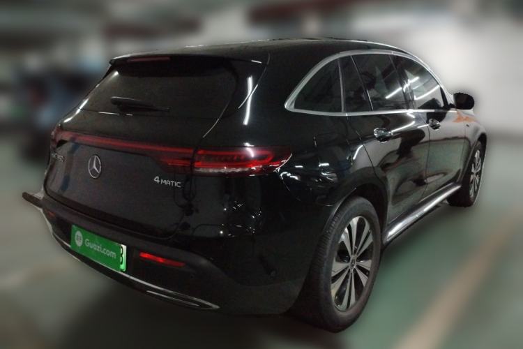 Used Mercedes-Benz EQC 2021 EQC 350 4MATIC Rear Right 45 Deg