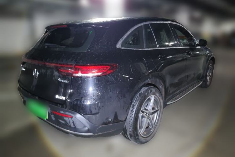 Used Mercedes-Benz EQC 2021 EQC 400 4MATIC Rear Right 45 Deg