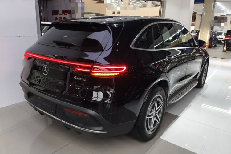 Used Mercedes-Benz EQC 2021 EQC 400 4MATIC Rear Right 45 Deg