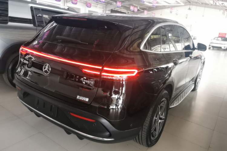 Used Mercedes-Benz EQC 2021 EQC 400 4MATIC Rear Right 45 Deg