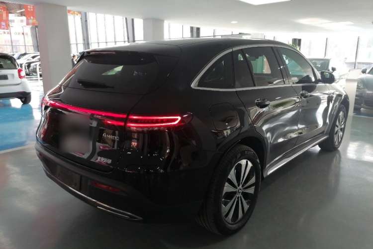 Used Mercedes-Benz EQC 2021 EQC 350 4MATIC Rear Right 45 Deg
