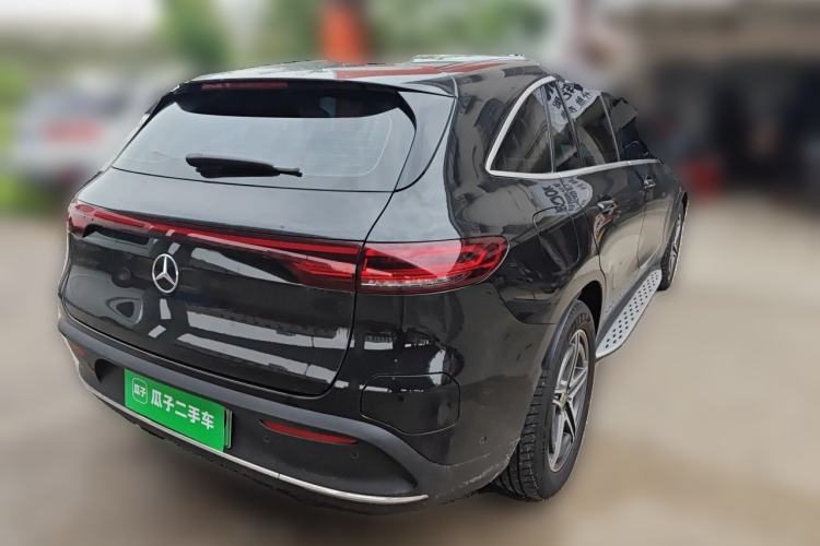 Used Mercedes-Benz EQC 2021 EQC 400 4MATIC Rear Right 45 Deg