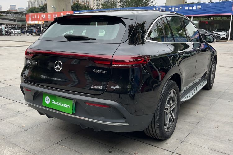 Used Mercedes-Benz EQC 2021 EQC 400 4MATIC Rear Right 45 Deg
