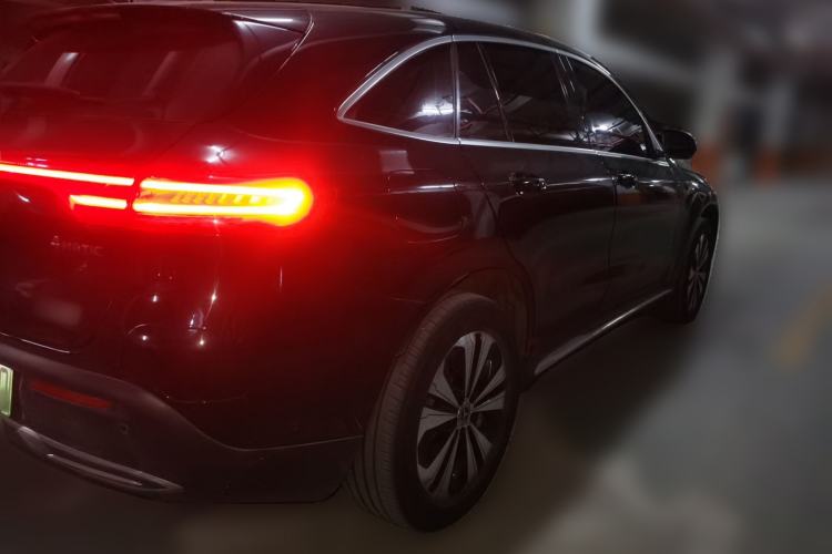 Used Mercedes-Benz EQC 2021 EQC 350 4MATIC Rear Right 45 Deg