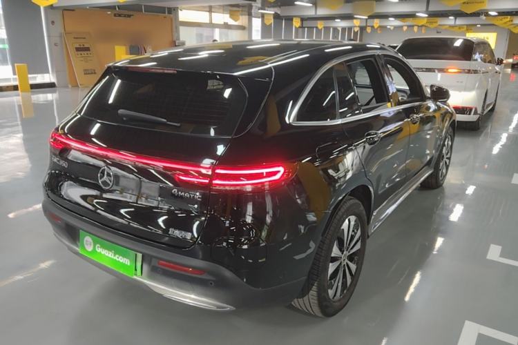 Used Mercedes-Benz EQC 2021 EQC 350 4MATIC Rear Right 45 Deg
