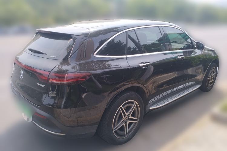 Used Mercedes-Benz EQC 2021 EQC 400 4MATIC Rear Right 45 Deg